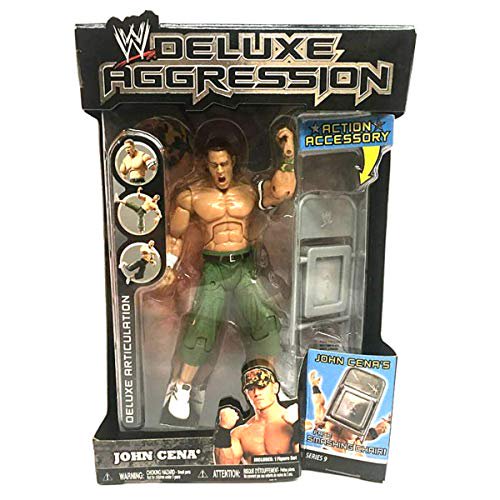 WWE Deluxe Agregation 9 John Cena Figurine d'Action
