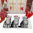 thumbnail image 4 of CSCHome Christmas Doormat, Cute Dog Animal Doormat Anti-Slip Carpet Floor Mat Decoration Suitable for Home Bathroom Kitchen Indoor 16x24inch, 4 of 5