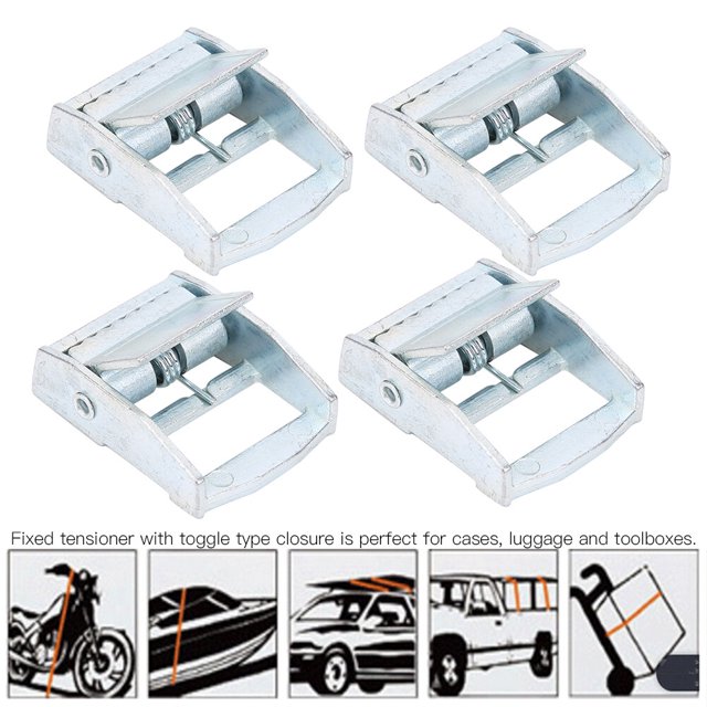 Boucle, Boucles en Alliage de Zinc pour Sangles avec Structure Simple pour Fixer les Cargos