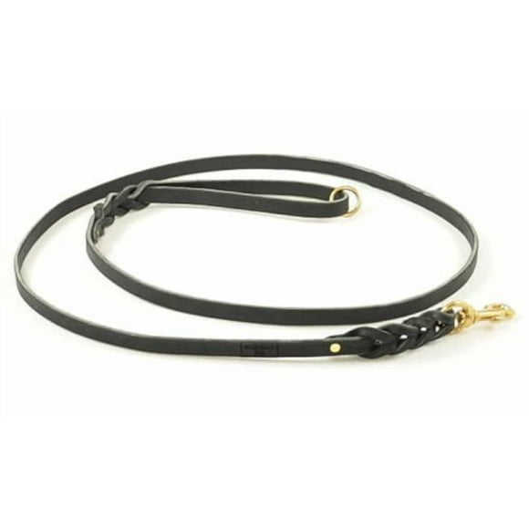 REDLINE K-9 1/2-Inch Ultra Leather Leash - Very Soft - Amish Made - Used by The Top Trainers (1/2-Inch x 3-Feet)