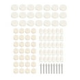 thumbnail image 1 of Tools Polish Kit, Cleaning Felt Polishing Wheel 88Pcs  For Wood For Metal For Plastic, 1 of 8