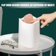 thumbnail image 4 of Mini papelera de escritorio, papelera portátil de mesa con tapa abatible, baño, dormitorio, cocina JAMW Sencillez, 4 of 5