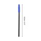 thumbnail image 2 of Ofertas Únicas 50 Pcs Cepillo de Pestañas de Silicona Conveniente para Baño Negro Azul Oscuro Plástico Silicona, 2 of 5