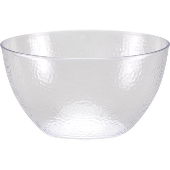 30 oz Clear Pebble Plastic Bowls - 12 Count