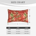 thumbnail image 6 of Fotbe Strawberry Pillow Cases - Envelope Closure - Luxury, Extra Soft, Cooling Pillow Covers - Wrinkle, Fade, Stain Resistant-16"x24", 6 of 9
