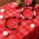 thumbnail image 5 of Pulseras de pareja con temática de San Valentín. Linda pulsera magnética ajustable para pareja. Regalo ideal para San Valentín. Pulsera de metal., 5 of 6