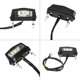 thumbnail image 5 of Luz LED para matrícula de motocicleta, 12 V, 3 unidades, LED, 2 cables, universal, para matrícula de motocicleta, luz trasera., 5 of 5