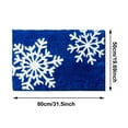 thumbnail image 3 of TIELUTT And Winter Bathroom Mat Soft and Absorbent Fine Fiber Bathroom Carpet TPR Backing Carpet Fuzzy 6x9 Rugs for Living Room Classroom Rug Small Knit Bed Blanket Knitted Throw Blankets, 3 of 3