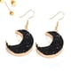 thumbnail image 4 of Pendientes de luna, pendientes sencillos y de moda, 4 of 5