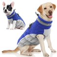 thumbnail image 1 of Abrigo para perros AOFITEE, impermeable, reflectante, de invierno, azul para perros, 1 of 4