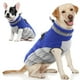 thumbnail image 1 of Abrigo para perros AOFITEE, impermeable, reflectante, de invierno, azul para perros, 1 of 4