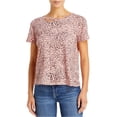 thumbnail image 3 of n:philanthropy Womens Harlow Basic T-Shirt, Pink, Medium, 3 of 3