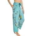 thumbnail image 2 of Fotbe Travelling on Airplane Women's Pajama Pants,Sleepwear Pants,Pj Bottoms Drawstring And Pockets-XX-Large, 2 of 9