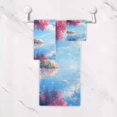 thumbnail image 5 of BZSMCE 3piece Bath Towel Sets Hand Bath Towels Fashion Cherry Blossom Serenity Printed Towel Sets, 5 of 8