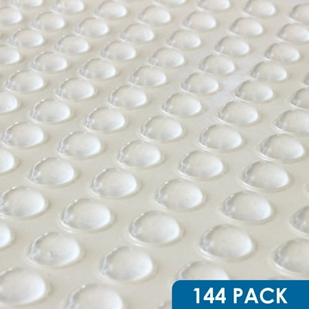 Rok Hardware 144 Pack Round Small Clear Soft Close Cabinet Rok Hardware 144 Pack Round Small Clear Soft Close Cabinet Furniture Pers 9 5mm Diameter