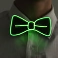 thumbnail image 7 of Jangslng LED Bow Tie Glow in The Dark Adjustable Button Various Light Modes for Parties Weddings Halloween Cosplay, 7 of 7