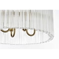 thumbnail image 6 of Elegant Lighting Harlow 16" Flush Mount in Satin Gold, 6 of 8