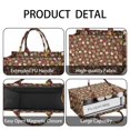thumbnail image 4 of Large Capacity Tote Bag,Red Christmas Ornament Pattern Handbag Fashion Luxury Tote Bag,15.7"x13"x 5.1" Inches,Laptop Compatible, 4 of 6