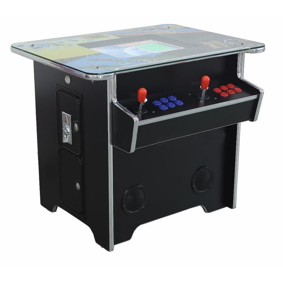 Cocktail Arcade Machine Two Players 1980s 1990s Classic 960 Games 20" Screen Pandora 5
