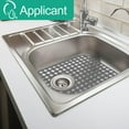 thumbnail image 5 of Silicone Sink Mat Rear Kitchen Sink Protector Accessory Folding Non-slip Sink Mats For Bottom Of Stainless Steel Porcelain Sink, 5 of 5
