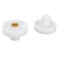 thumbnail image 1 of Meat Grinder Gear, 2pcs Plastic Meat Mincer Pinion Durable  for Sausage Machine, 1 of 7