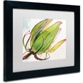 thumbnail image 2 of Trademark Fine Art "Flower Pod" Canvas Art by Jennifer Redstreake White Matte, Black Frame, 2 of 4