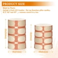 thumbnail image 6 of Yayeee Flameless Candles with Remote Flickering Battery Operated Multi Color Changing, Beige Geometric, 6 of 7