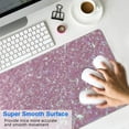 thumbnail image 3 of Work in Style with a Pink Mouse Pad Featuring an Inspirational Quote - Large 31.5x11.8in Desk Mat, Keyboard Pad, Laptop Protector, Adorable Pink Desk Accessories, 3 of 7