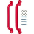 thumbnail image 1 of Swing Set Stuff Playground Handles with SSS Logo Sticker, Red, 13"", 1 of 2