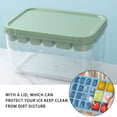 thumbnail image 3 of Ice Cube Tray, Tray with Lid and Bin and Ice Scoop, Ice Cube Pop Out Tray, for Freezer, Ice Cube Molds, 3 of 6