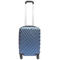 thumbnail image 1 of Maleta de Mano Travel Elite, 16 Pulgadas Rígida y Resistente azul, 1 of 6