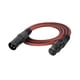thumbnail image 5 of Cable de micrófono XLR macho a hembra, mezcladores de Cable de Audio, aleación de Zinc, portátil, 3 pines para KTV, cine en casa, sonido de escenario , 1.5 Millones 15 m, 5 of 10