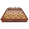 thumbnail image 3 of WE Games Ensemble d'Échecs Anglais avec Tiroirs de Rangement Coulissants - 19 Pouces, 3 of 9