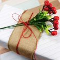 thumbnail image 5 of Cinta decorativa CT CRAFT LLC, con alambre de arpillera, 7,5 cm x 18 m, color natural, 5 of 5