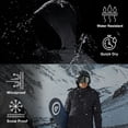 thumbnail image 5 of TACVASEN Men's Winter Jackets Ski Snow Waterproof with Hood Warm Fleece Hiking Fishing Coats Black L, 5 of 7