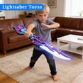 thumbnail image 5 of Folding Laser Blade Light-Up Toy Retractable Cool Laser Toy Knife (2 Pack) + Usb Cable, 5 of 6
