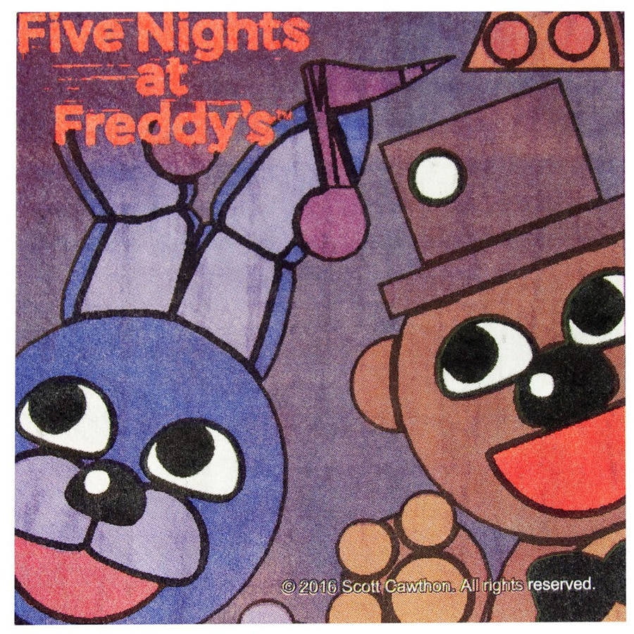 Five Nights at Freddy's Beverage Napkins, 16 Pack by Generic