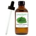 thumbnail image 2 of Peppermint Essential Oil (Mentha Piperita)  - 4 fl oz (118 ml) Glass Bottle w/ Cap and Glass Dropper - 100% Pure Essential Oil by GreenHealth, 2 of 6