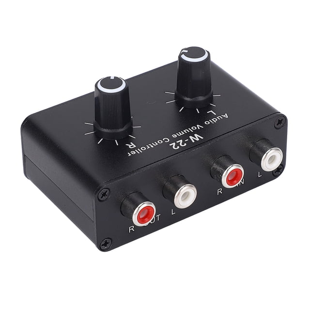 Sweeple Switcher, Controlador de Volumen de aluminio de aluminio canales derecho a la derecha para reproductoros de sonido digital