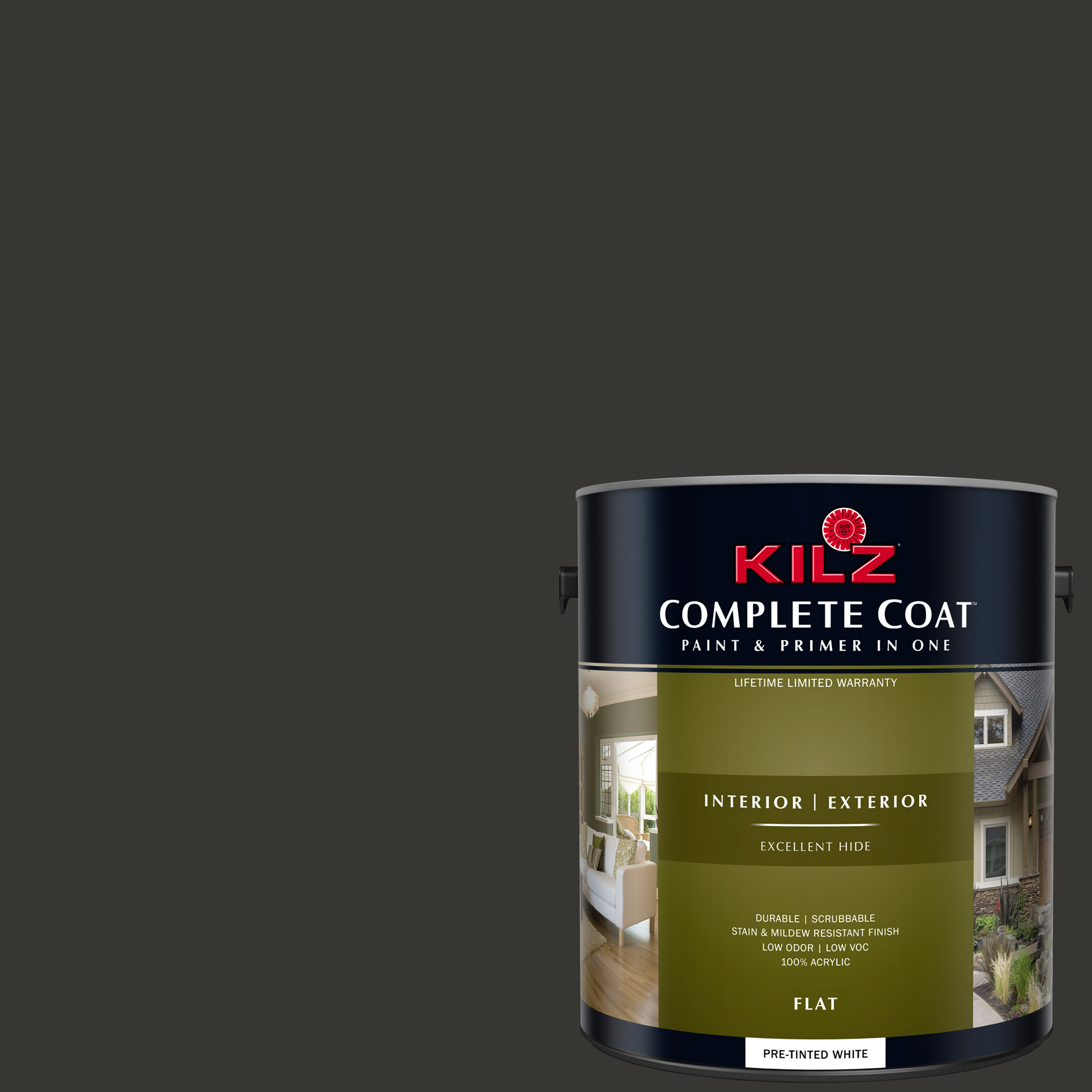 Rebel, KILZ COMPLETE COAT Interior/Exterior Paint & Primer in One, 