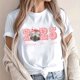 thumbnail image 2 of Camisetas de Manga Corta para Mujeres, Camiseta de Cuello Redondo Impresa de Moda, Primavera Y Verano Casual, 2 of 9