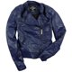thumbnail image 1 of Chaqueta de motociclista Ecko Unltd. Jkt para mujer azul extragrande, 1 of 2