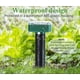 thumbnail image 4 of Repelente de topos sónicos solares, paquete de 4, repelente ultrasónico y solar para exteriores, repelente de marmotas, serpientes, roedores, gopher, picos, cazador, control de plagas para césped y jardín al aire libre, 4 of 7