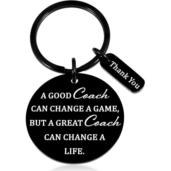 Graduation Gift for Soccer Baseball Basketball Coach, 2025 Athletic Coach Keychain Appreciation Gifts, Birthday Graduation Retirement Gift for Assistant Coaches, Valentines Day Gifts for Coworkers