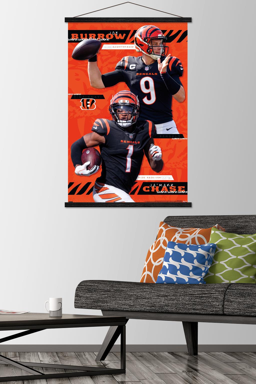 NFL Cincinnati Bengals - Dynamic Duo 21 Wall Poster, 22.375 x 34 