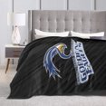 thumbnail image 4 of Cornerstone Aa University Logo Fleece Blanket, Very Soft Microfiber Flannel Blanket for Couch Warm and Cozy for All Seasons, 4 of 6