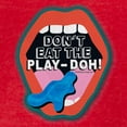 thumbnail image 3 of CafePress - Don't Eat The Play Doh! T Shirt - Mens Football Shirt, 3 of 4