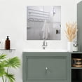 thumbnail image 1 of unbranded 4Ud Autoadhesivos Para Pared O Puerta Con Material Resistente Y Color Plateado, 1 of 7