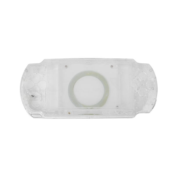 Btafrte Cubierta Carcasa Completa Con Tornillos Caja Botón para PSP1000 (transparente)