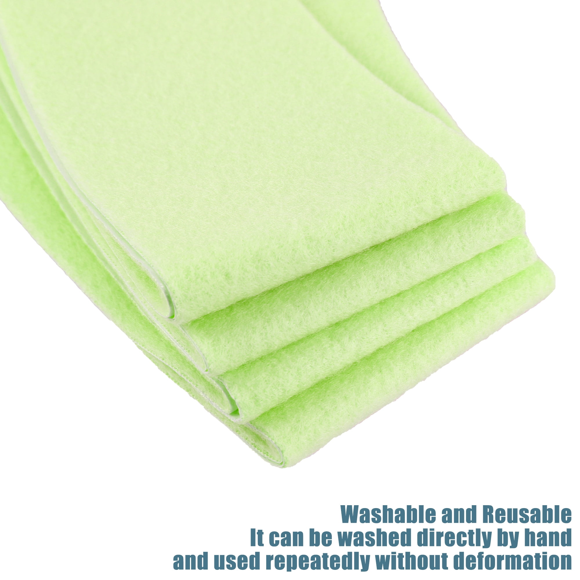 Unique Bargains 4pair Toilet Seat Cover Pad Bathroom Warm Toilet Seat Cushion Reusable Multi-color S